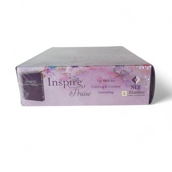 Inspire Praise Bible: The Bible For Coloring & Creative Journaling Hardcover NLT - Picture 6 of 6